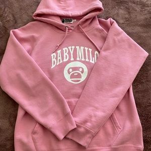 Baby Milo Hoodie Pink